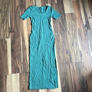 Old Navy green maxi dress
